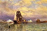 Looking out of Battle Harbor by William Bradford